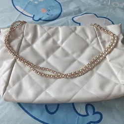 Túi tote Apfra Quilted Chain- Handle - Kem - hàng Limited - Sale 50% 595836