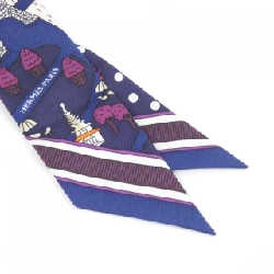 Hermès LES NOUVEAUX AMOUREUX Twilly 063329S khăn quàng 624255