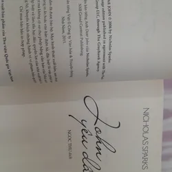 John yêu đấu Nicholas Sparks 573612