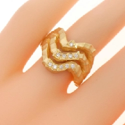 Nhẫn kim cương K18YG - Hàng hiệu Authentic 853592