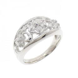 Nhẫn kim cương hoa PT900 0.18CT - Hàng hiệu Authentic