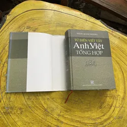 TỪ ĐIỂN VIẾT TẮT ANH- VIỆT TỔNG HỢP- PHÙNG QUANG NHƯỢNG 603340