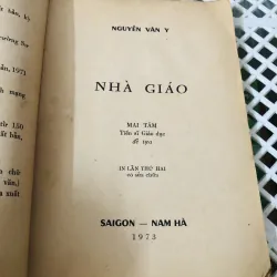 NHÀ GIÁO – Nguyễn Văn Y - 1973 799108