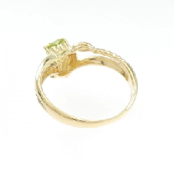 Nhẫn Peridot K18YG hình trái tim 670445