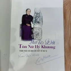 Thơ & Đời Tôn Nữ Hỷ Khương ( có chữ ký) 1036695
