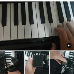 ( Fix ở miêu tả 1m2x) Piano điện trắng hutadu hd01 88 phím 735518