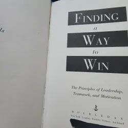 Sách Finding a way to win 732286