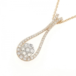 K18PG/PT900 Dây chuyền kim cương hoa 0.93CT - Hàng hiệu Authentic 846325