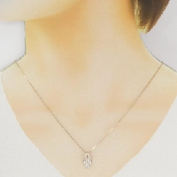 K18PG Dây chuyền kim cương 0.84CT - Hàng hiệu Chính hãng 858914