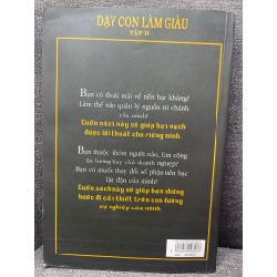 Dạy con làm giàu tập 2 Để đạt được thoải mái về tiền bạc 2002 mới 70% ố vàng HPB1305 181311