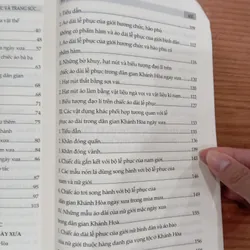 VĂN HOÁ PHỤC SỨC VÀ TRANG SỨC CỦA NGƯỜI KHÁNH HOÀ NGÀY XƯA 713920