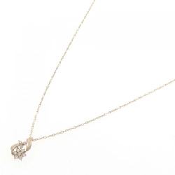 K18PG Hoa Kim Cương Dây Chuyền - Hàng hiệu Chính hãng 864043