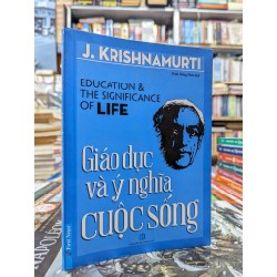 Giáo dục và ý nghĩa cuộc sống - J.krishnamutri 122334