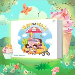 Sách Tô Màu - Xe Kem Ngọt Mùa Hè - Megabooks - NENA2509 Blogmeo21025