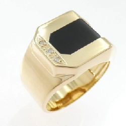 Nhẫn Onyx K18YG - Hàng hiệu Authentic