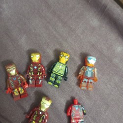 Combo 7 lego minifigure ironman giá rẻ 