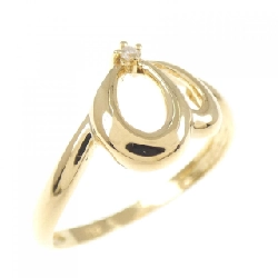 Nhẫn kim cương K18YG - Hàng hiệu Authentic