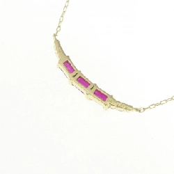 Dây chuyền ruby K18YG 0.27CT - Hàng hiệu chính hãng 864974