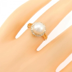 Nhẫn ngọc trai Akoya K18YG 7.5mm - Hàng hiệu Chính hãng 849470