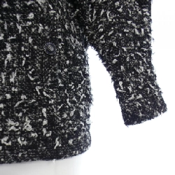 【Mã giảm giá】Áo khoác không cổ CHANEL 636810