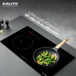 Bếp từ đôi KALITE KDI73 linh hoạt bền bỉ chịu nhiệt tốt 572234