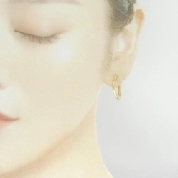 K18YG Khuyên tai hình trái tim - Hàng hiệu Chính hãng 876026