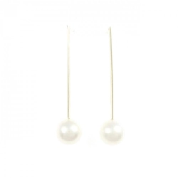 K10YG Bông tai ngọc trai Akoya 7.9mm - Hàng hiệu Chính hãng