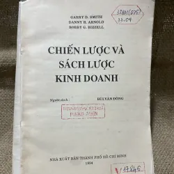 CHIẾN LƯỢC VÀ SÁCH LƯỢC KINH DOANH , gần 400 trang 800368