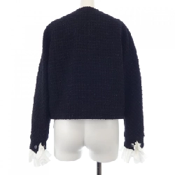 Jacket không cổ CHANEL P71842V63590 627780