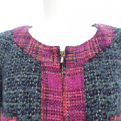 Áo khoác không cổ CHANEL 633317