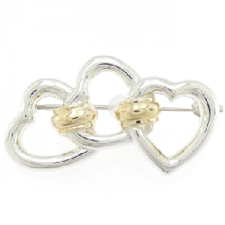 Tiffany 925/750YG Brooch - Hàng hiệu Authentic 847102