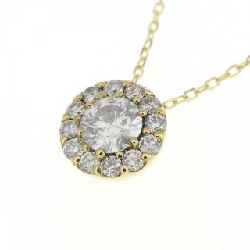 K18YG Dây chuyền kim cương 0.303CT - Hàng hiệu Chính hãng 867732