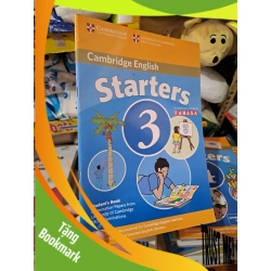 (TẶNG BOOKMARK) Cambridge English Starters 3 mới 90% RBK0808 HỌC NGOẠI NGỮ