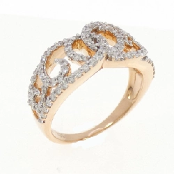 Nhẫn kim cương 750PG