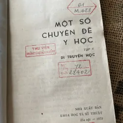 Một số chuyên đề y học - Tập 5 1019334