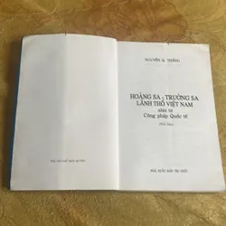 HOÀNG SA TRƯỜNG SA LÃNH THỔ VIỆT NAM NHÌN TỪ CÔNG PHÁP QUỐC TẾ- NGUYỄN Q. THẮNG 720230