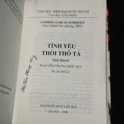 Tình yêu thời thổ tả (bìa cứng) 1022601