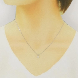 K18WG Dây chuyền kim cương 0.19CT - Hàng hiệu Chính hãng 860960