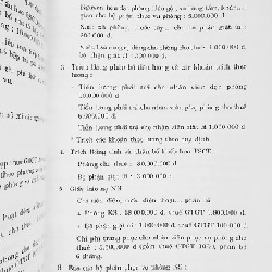 Bài tập và Bài giải Kế toán tài chính 19985