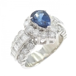 Nhẫn Sapphire PT900 1.44CT - Hàng hiệu Chính hãng