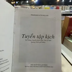 TUYỂN TẬP KỊCH - FRIEDRICH SCHILLER 708902