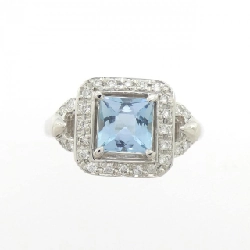 Nhẫn Aquamarine PT900 0.93CT - Hàng hiệu Chính hãng 850777