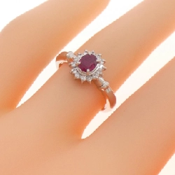 Nhẫn Ruby PT900 0.32CT - Hàng hiệu Chính hãng 850389