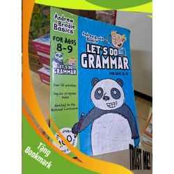 (TẶNG BOOKMARK) Let's Do Grammar For Ages 8-9 Andrew Brodie Basics mới 90% chưa viêt, còn miếng dán RBK0808 HỌC NGOẠI NGỮ