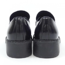 Giày lười Prada PRADA màu chocolate với logo tam giác 1D246M 658320