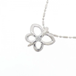 K18WG Bướm Kim Cương Dây Chuyền 0.01CT - Hàng hiệu Chính hãng 856617