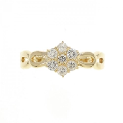 Nhẫn kim cương hoa K18YG 0.30CT - Hàng hiệu Authentic 849691