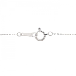 Dây chuyền kim cương K18WG 0.15CT - Hàng hiệu Chính hãng 860242