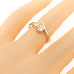 Nhẫn kim cương K18YG 0.10CT - Hàng hiệu Authentic 854442