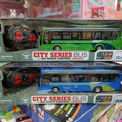 Xe Ô Tô Buýt Đồ Chơi Điều Khiển Từ Xa 9933-1 Dùng Pin Sạc Có Đèn Sáng City Series Bus 195814